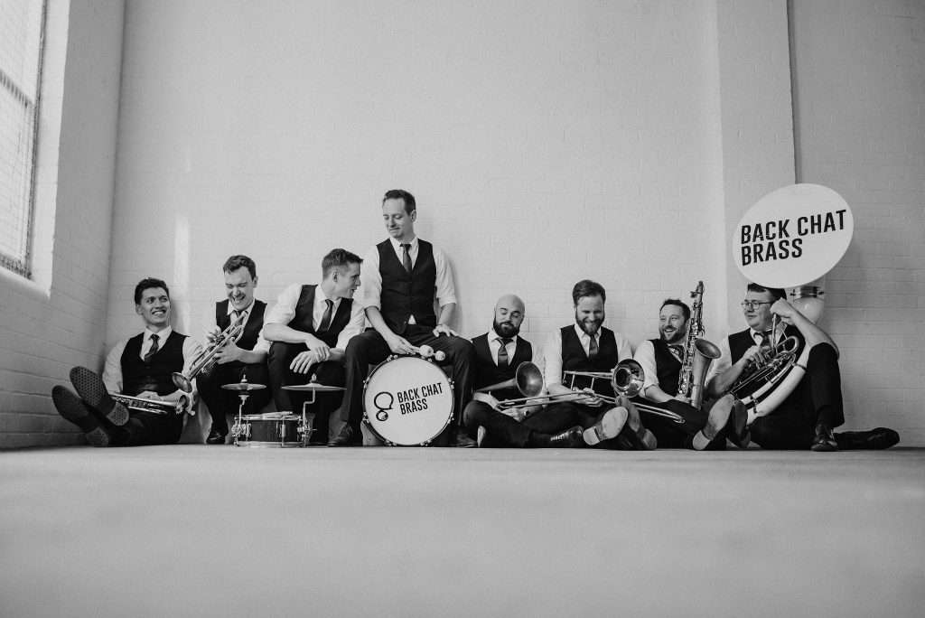 Award-Winning UK Brass Band for Events | Back Chat Brass