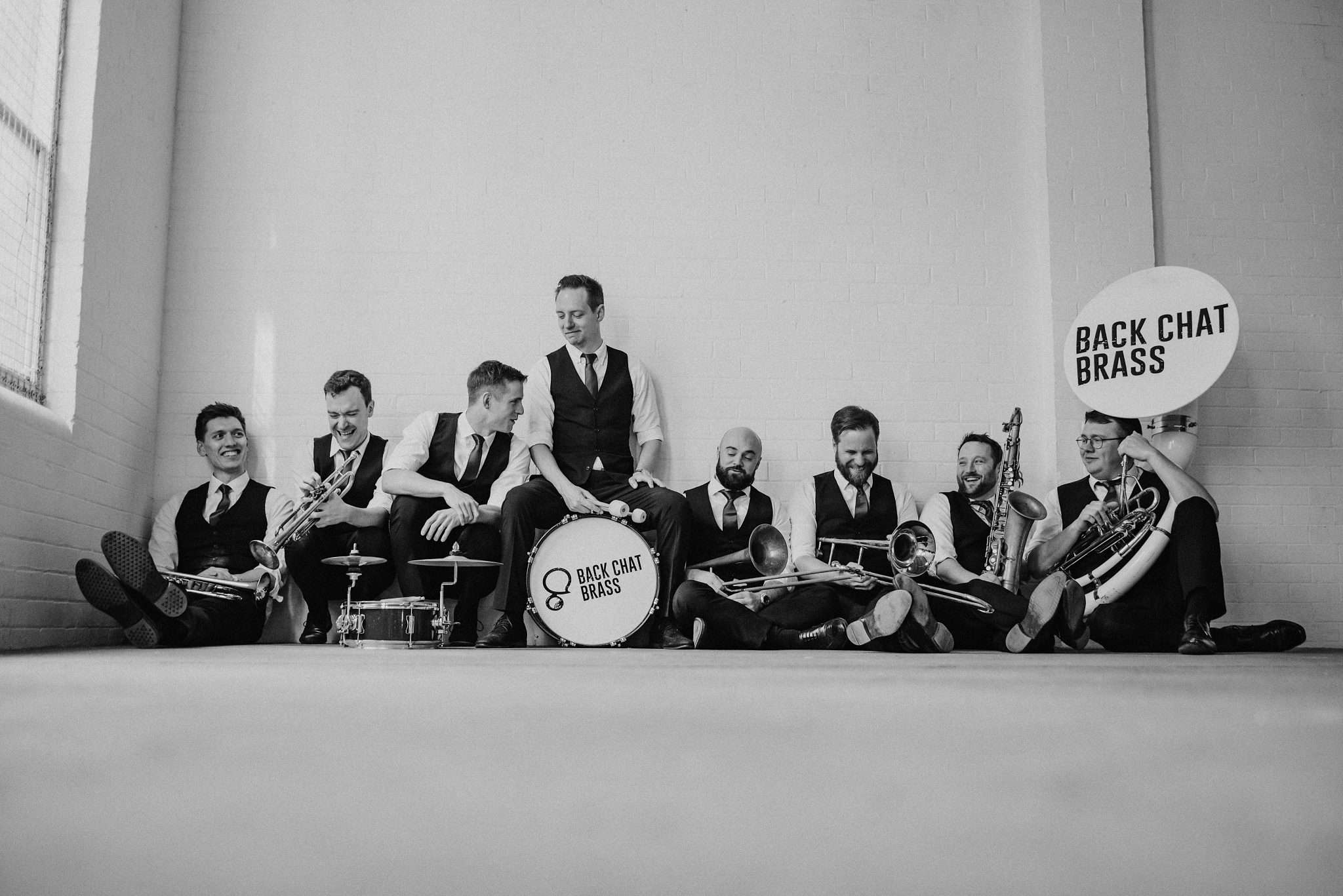 Award-Winning UK Brass Band for Events | Back Chat Brass